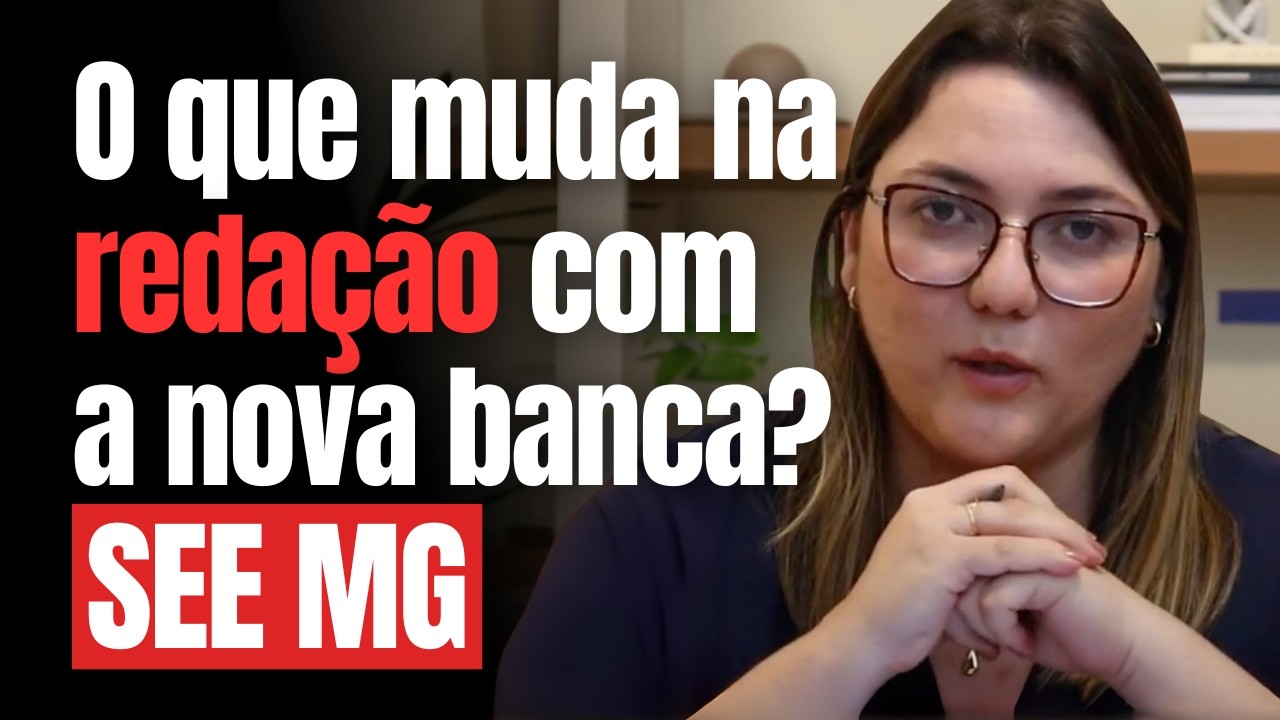 A banca do concurso SEE MG mudou e agora? An&aacute;lise da proposta de reda&ccedil;&atilde;o da CONSULPLAN