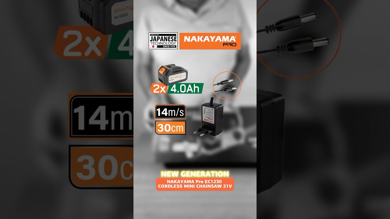 EC1230 &Kappa;&lambda;&alpha;&delta;&epsilon;&upsilon;&tau;&iota;&kappa;ό Brushless &Alpha;&lambda;&upsilon;&sigma;&omicron;&pi;&rho;ί&omicron;&nu;&omicron; &Mu;&pi;&alpha;&tau;&alpha;&rho;ί&alpha;&sigmaf; 21V &sigma;&epsilon; &beta;&alpha;&lambda;ί&tau;&sigma;&alpha; &alpha;&pi;&omicron; &tau;&eta;&nu; #NakayamaPro!🟠