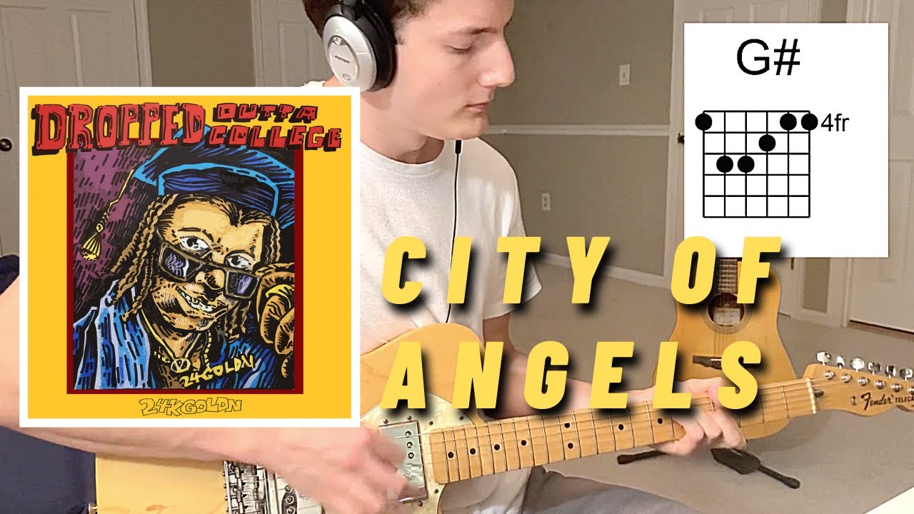 CITY OF ANGELS - 24KGOLDN - GUITAR COVER & TUTORIAL