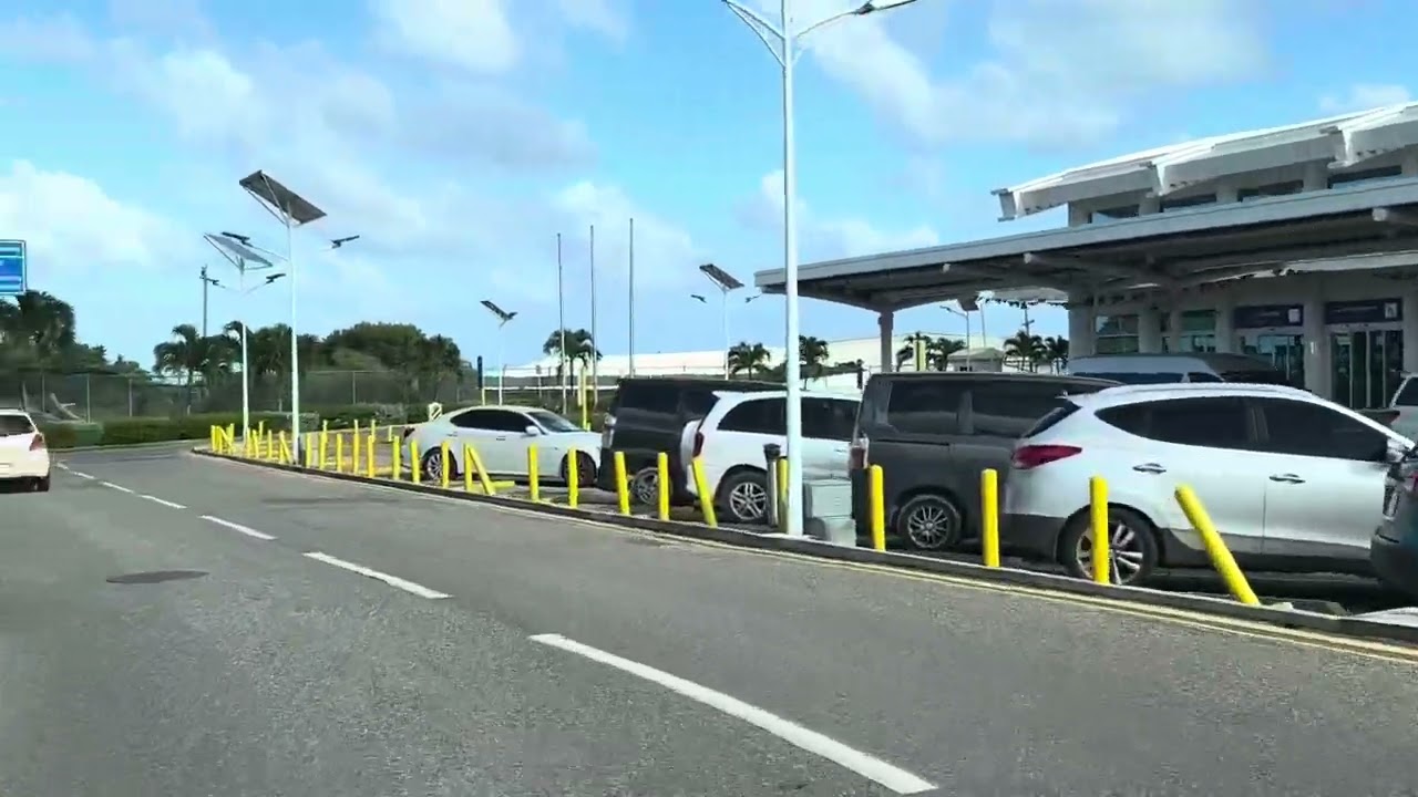 Driving Antigua and Barbuda V.C. Bird International Airport December 11, 2023