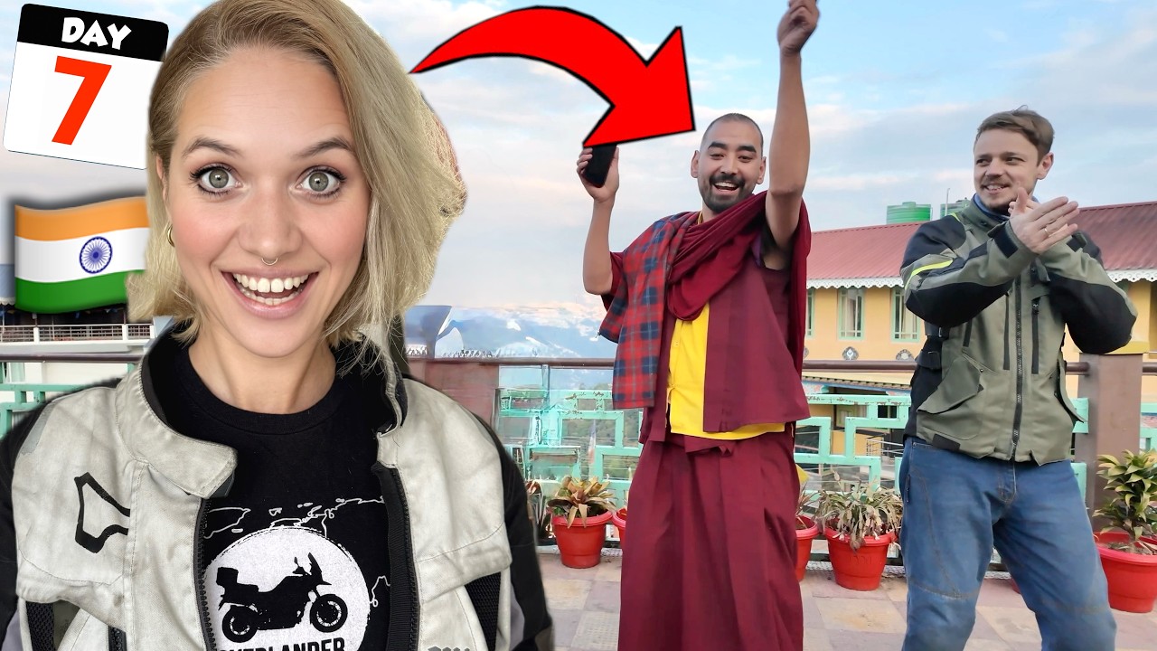 7🇮🇳 We Met India’s Famous Dancing Monk 😍