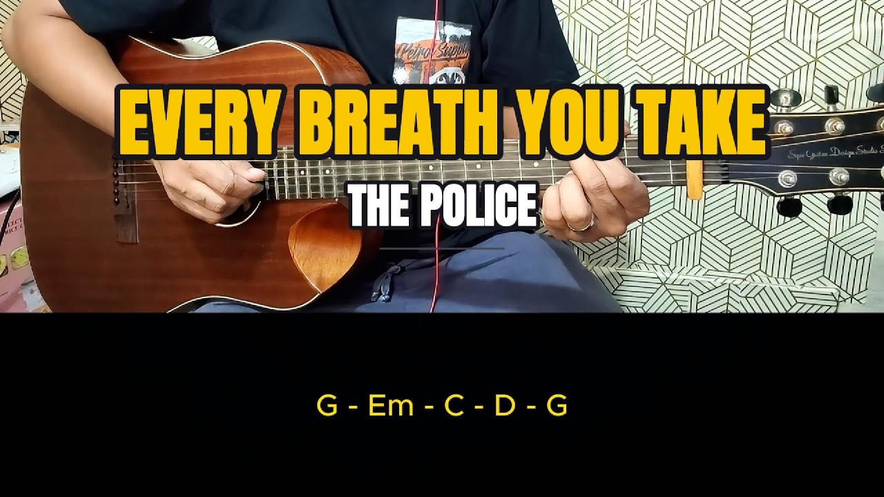 Every Breath You Take - The Police | Easy Guitar Tutorial