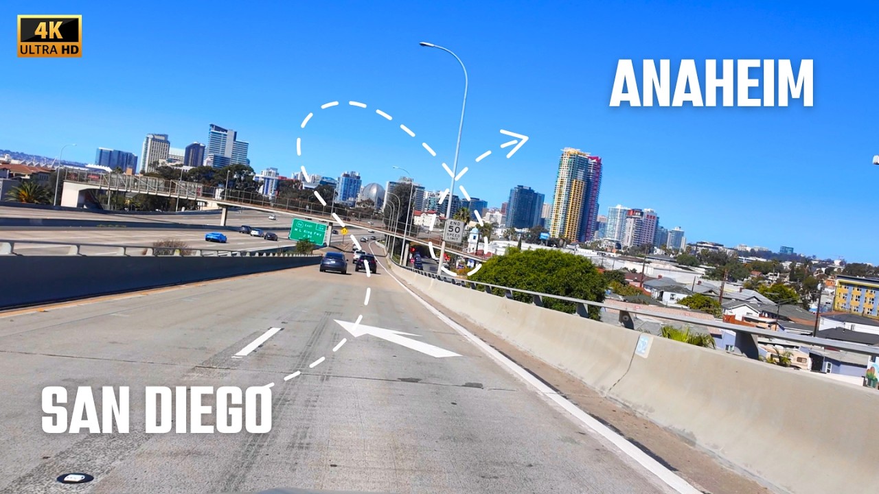 San Diego to Disneyland: Beat the Traffic Like a Pro! |4K