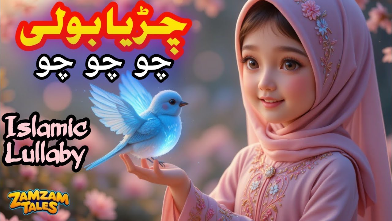 Chirya Boli Choo Choo | Allah hoo Allah hoo | Peaceful Sleep | Soothing Islamic Lullaby for Kids