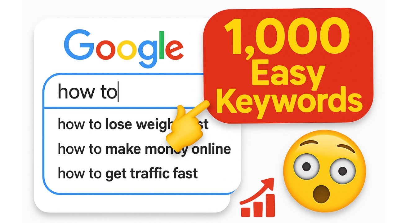 Hacking Google Autocomplete: 1,000 Easy‑Win Keywords in One Shot