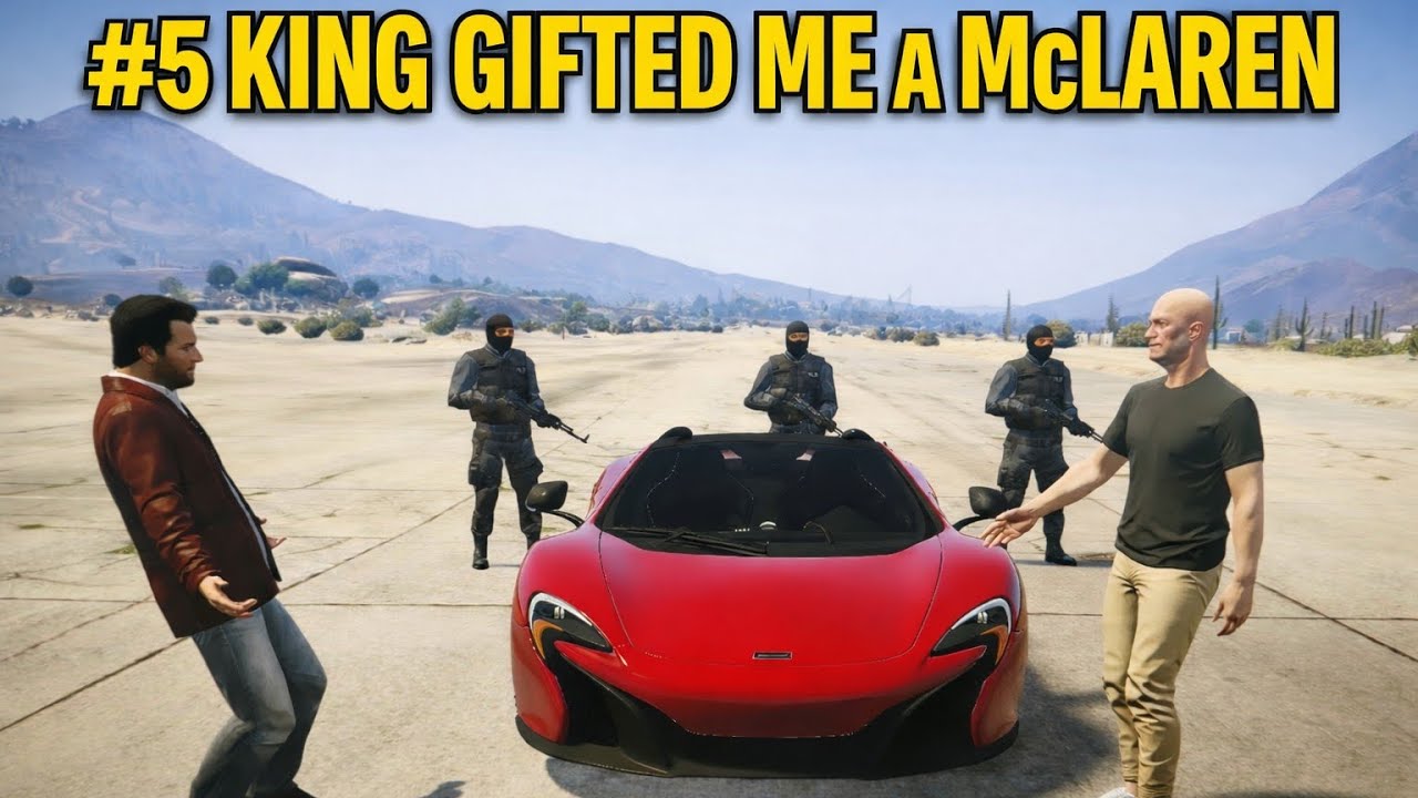 After Winning the Election, The King Gifted Me a McLaren
