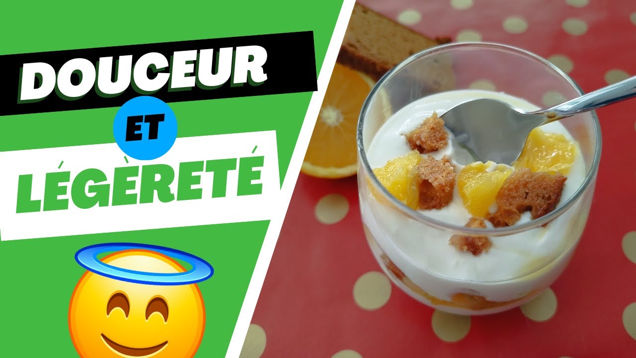 Verrines au Pain d'épice et à l'Orange