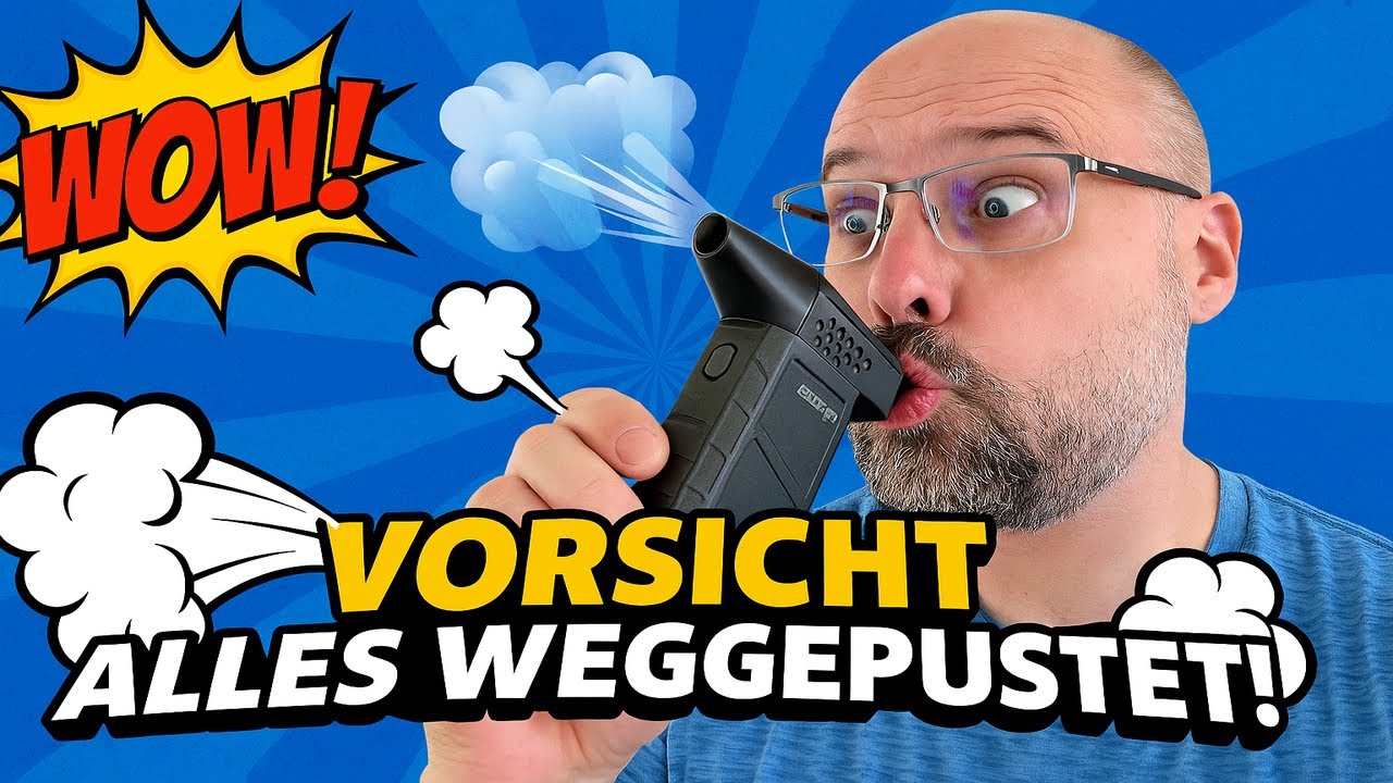 🔥 Von null auf staubfrei in Sekunden – so krass ist das wiederaufladbare SDFM Staubgebläse!
