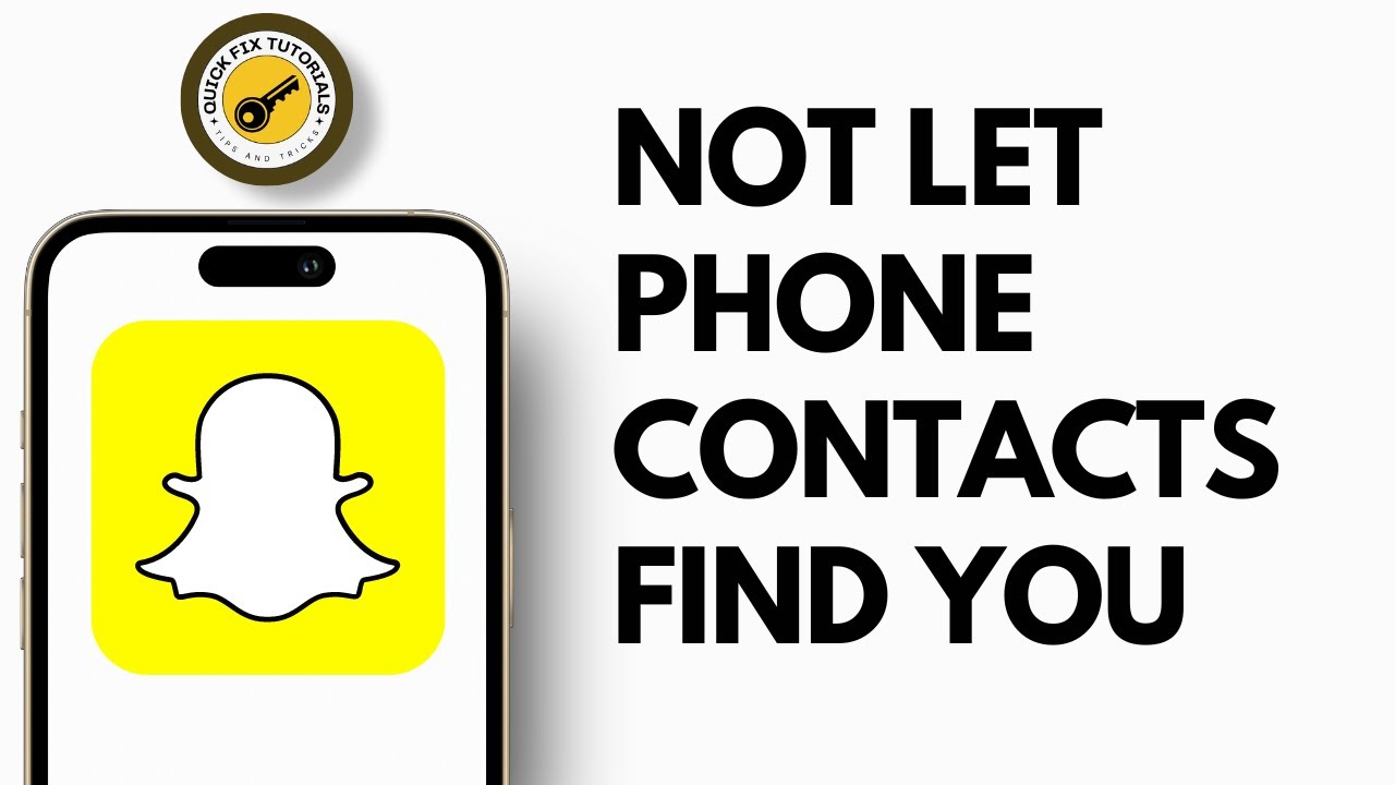 How To Not Let Phone Contacts Find You On Snapchat