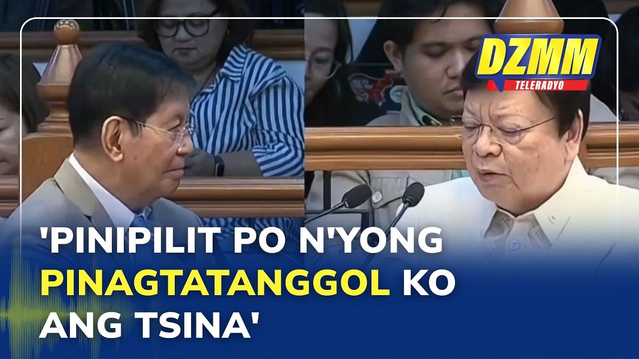 Marcoleta defends himself vs claims of siding with China after Senate exchange with Lacson