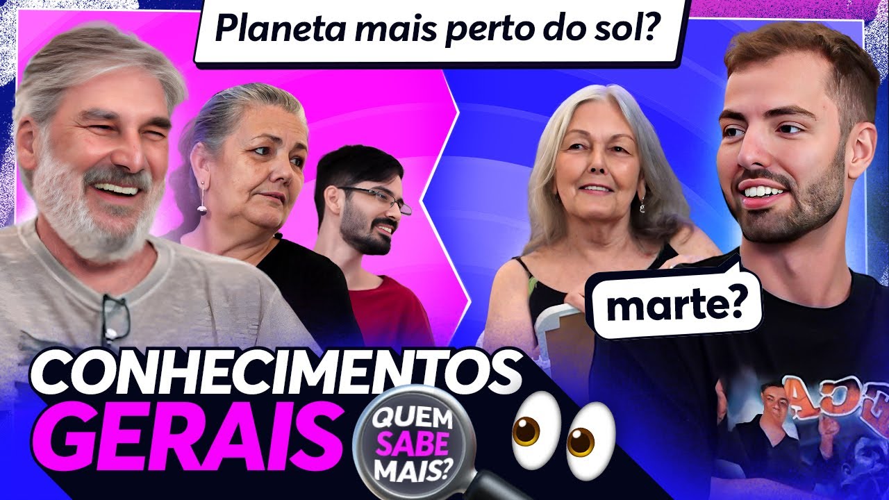 DESAFIO: QUEM SABE MAIS? EM FAMÍLIA!