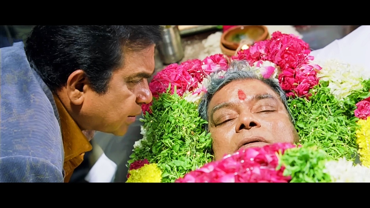 Brahmanandam की अंतिम संस्कार वाली कॉमेडी - Brahmanandam South Hindi Dubbed Comedy | South Hits