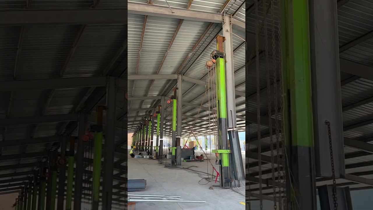 Lifting of a Steel Structure for Building Elevation &ndash; A Structural Engineering Solution