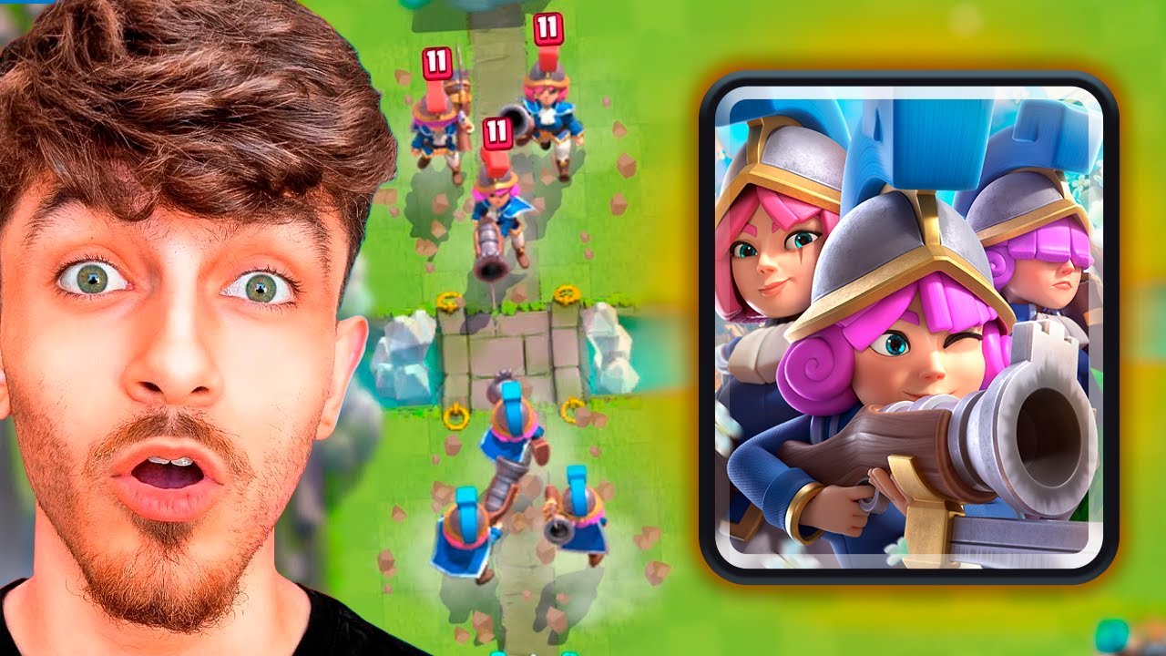 USEI O MELHOR DECK DO MUNDO COM 3 MOSQUETEIRAS! IMPOSSÍVEL SEGURAR! 💥👑 | Clash Royale