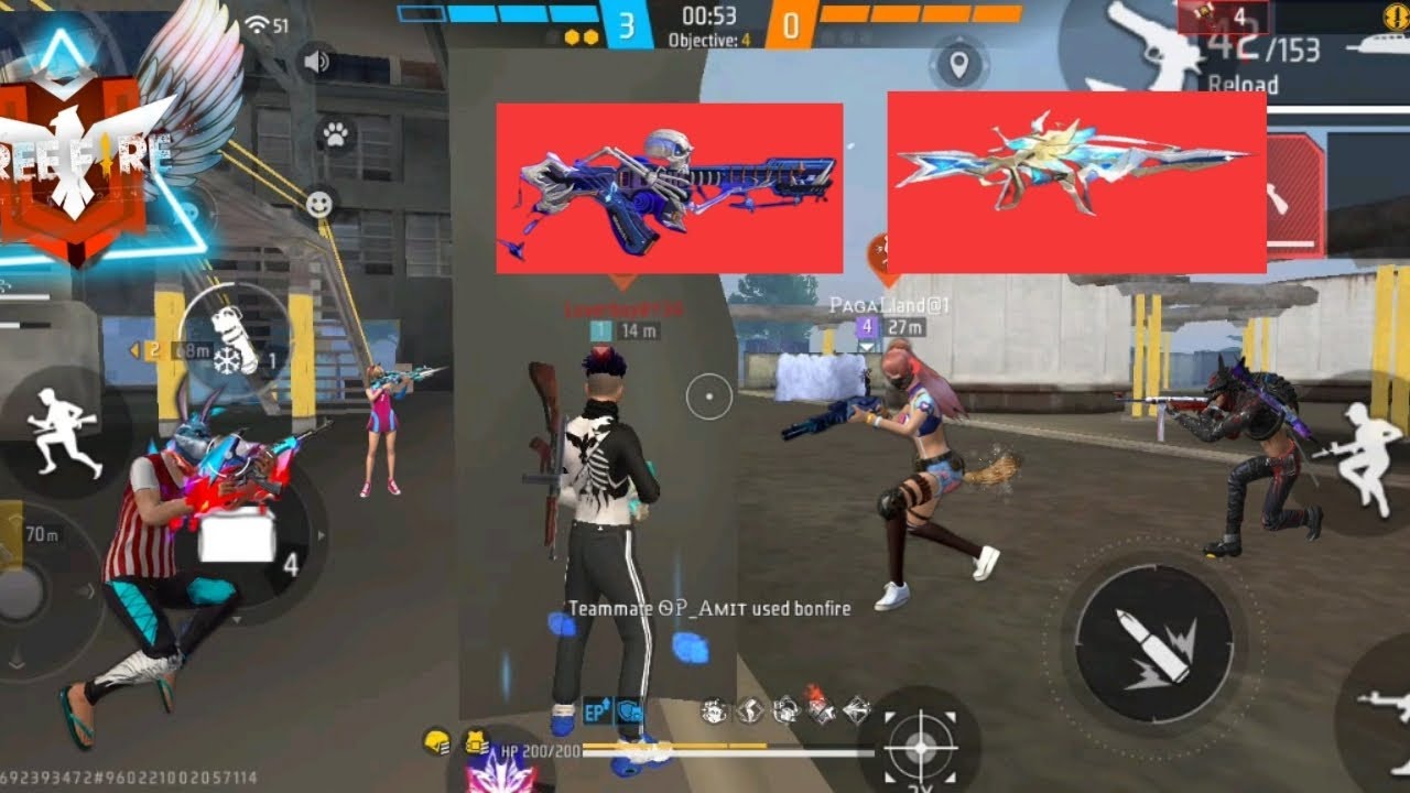 Free fire #garena free#rank game 10 Thomas