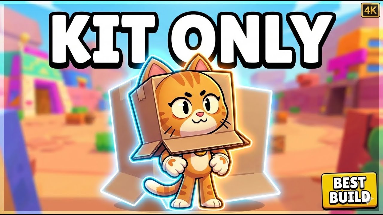 Brawl Stars: Kit One-Trick Gameplay | Cardboard Box Ambushes!