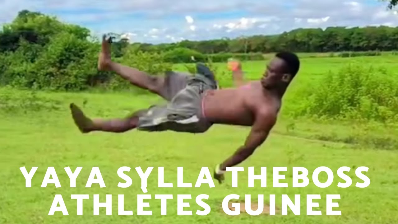 Yaya sylla theboss guinee est un art garçon métrisse parfaitement athlètes