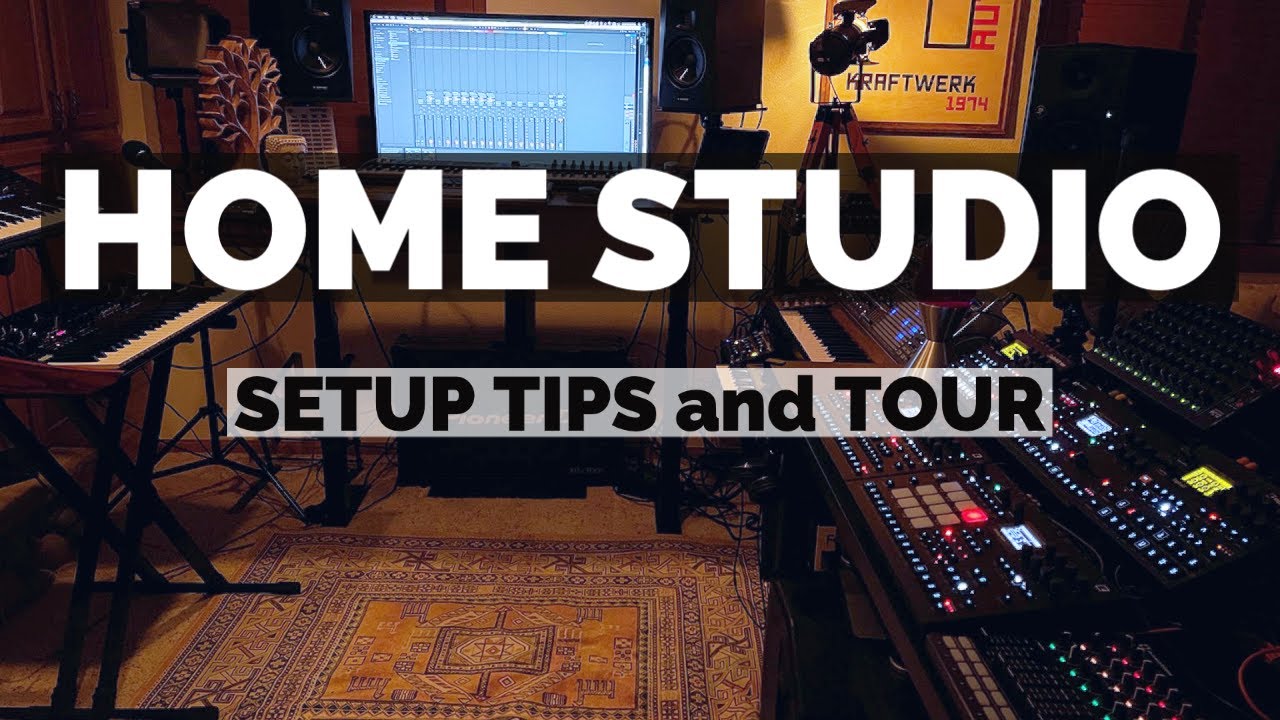 Music Production Studio Setup Tips for Beginner Through Advanced