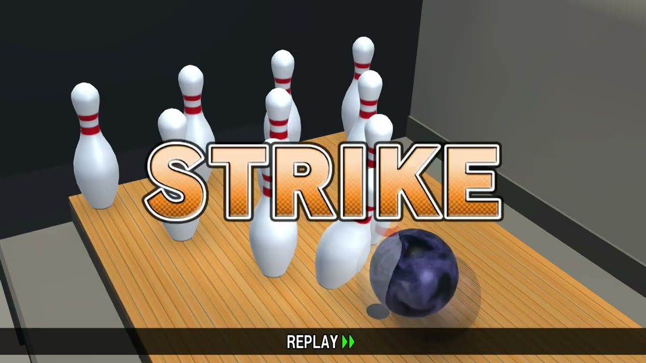 あつまれBOWLING：ベーシック通し　スコア198　うまくいかないパンダのボウリング　#あつまれBOWLING #ボウリング