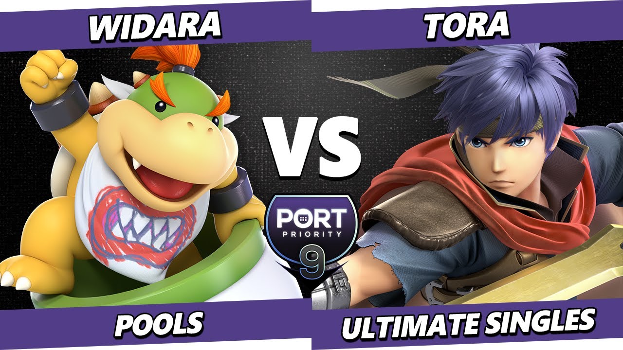 Port Priority 9 - Widara (Bowser Jr.) Vs. Tora (Ike) Smash Ultimate - SSBU