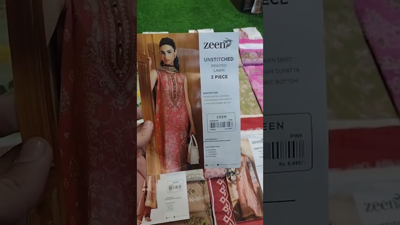Zeen Unstitched Lawn Super wholesale price ONLINE ODER WHAT UP 03101297557 