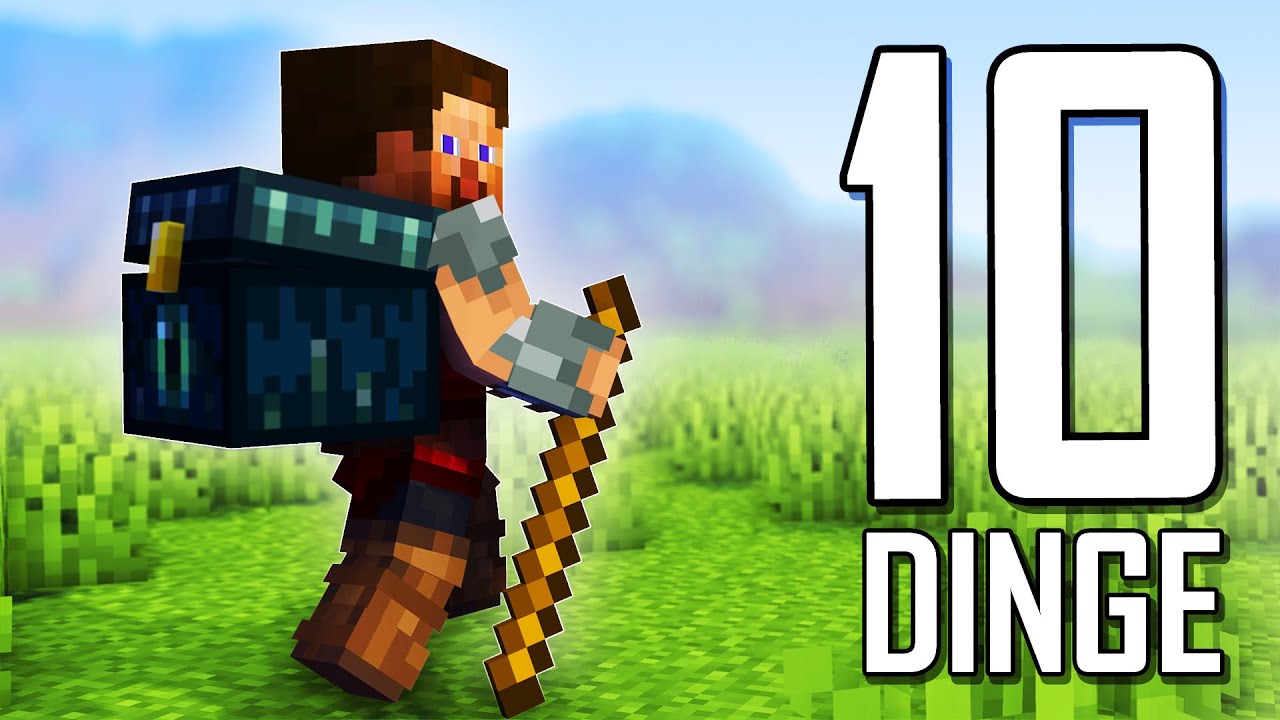 10 Dinge in Minecraft die Du wissen musst 🔟 Crocodileandy