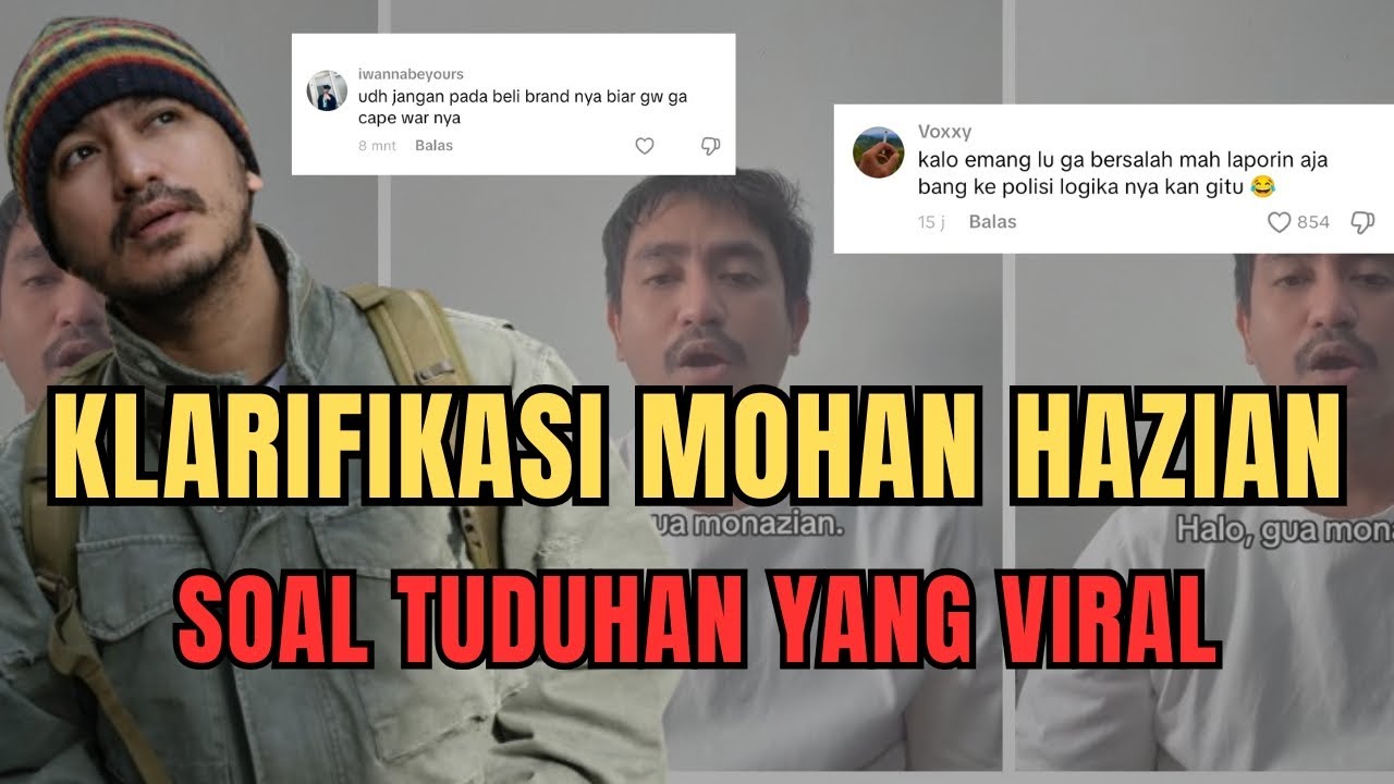 Mohan Hazian Beri Pernyataan Resmi Menanggapi Isu Viral