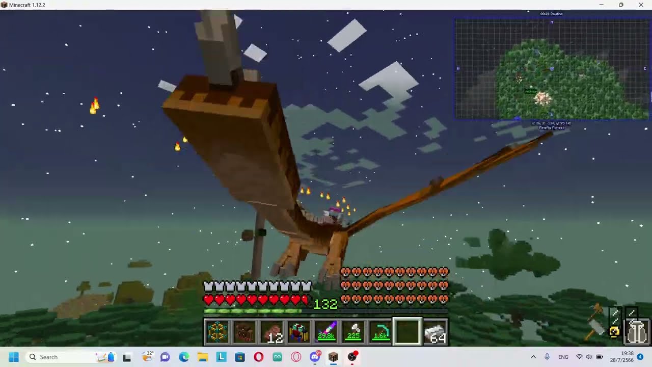 youtuber craft season 2 ep 1 twilight forest อิอิ (ft @mickoyy aka mic)