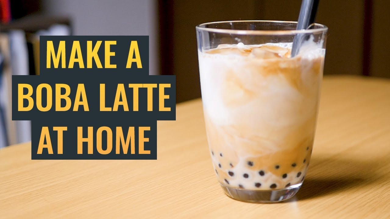 How to Make a Tapioca Latte at Home