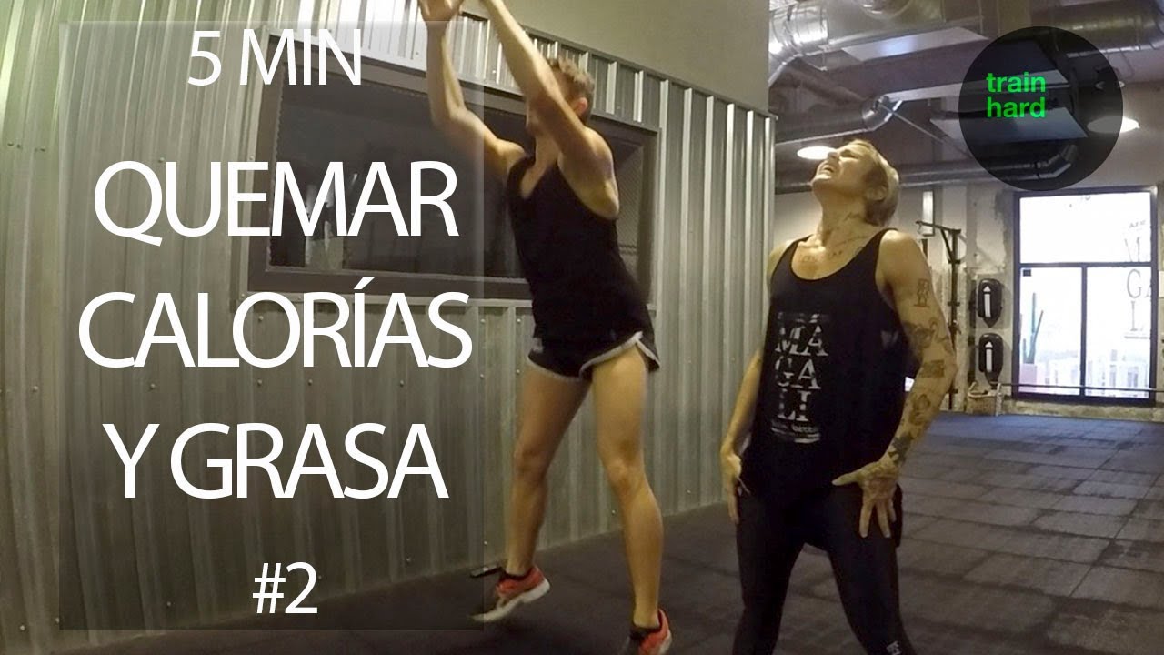 ENTRENAMIENTO EN CASA PARA QUEMAR GRASA Y CALORIAS EN SOLO 5 MINUTOS #2
