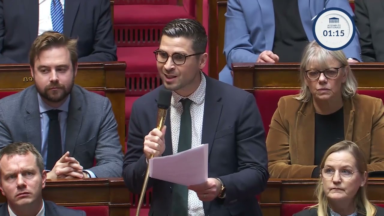 Question au Gouvernement de Jonathan Géry (26/11/2025)