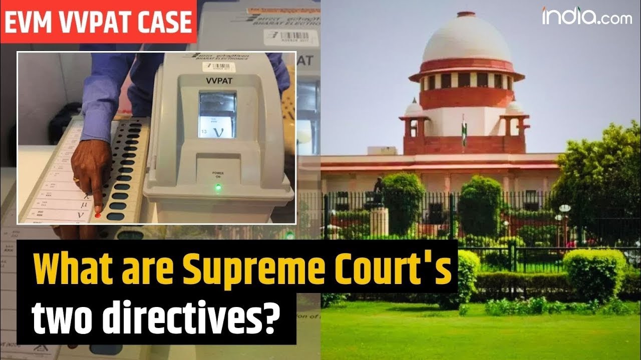 EVM-VVPAT case: SC rejects pleas seeking 100% cross-verification of EVM votes with VVPAT slips