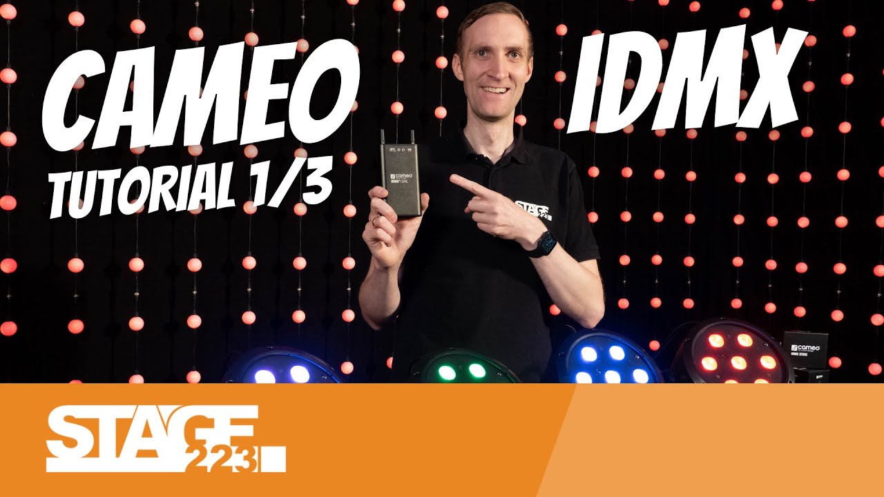 Cameo iDMX Tutorial (1/3) | Verbindung zwischen APP und Scheinwerfern?