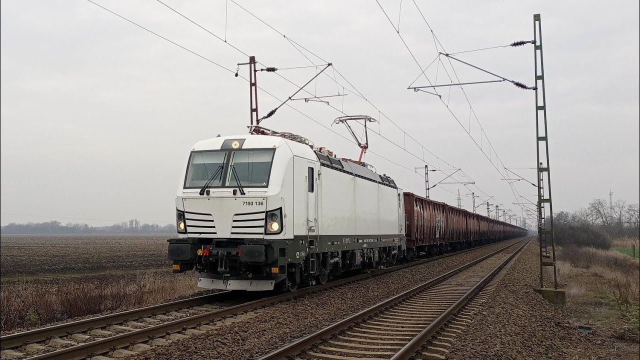 Tehervonatok Füzesabonynál / Freight trains at Füzesabony 