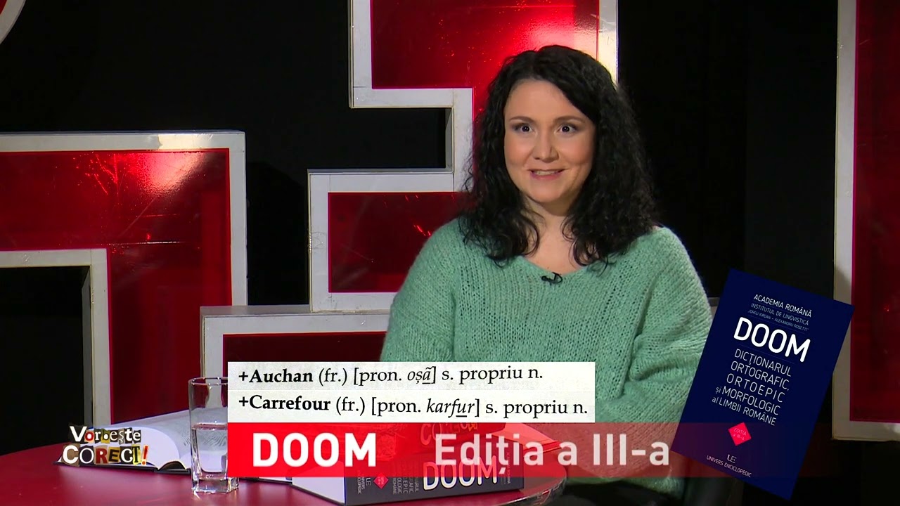 Vorbeşte corect! cu Adina Dragomirescu: Nume proprii &icirc;n DOOM 3 (@TVR1)