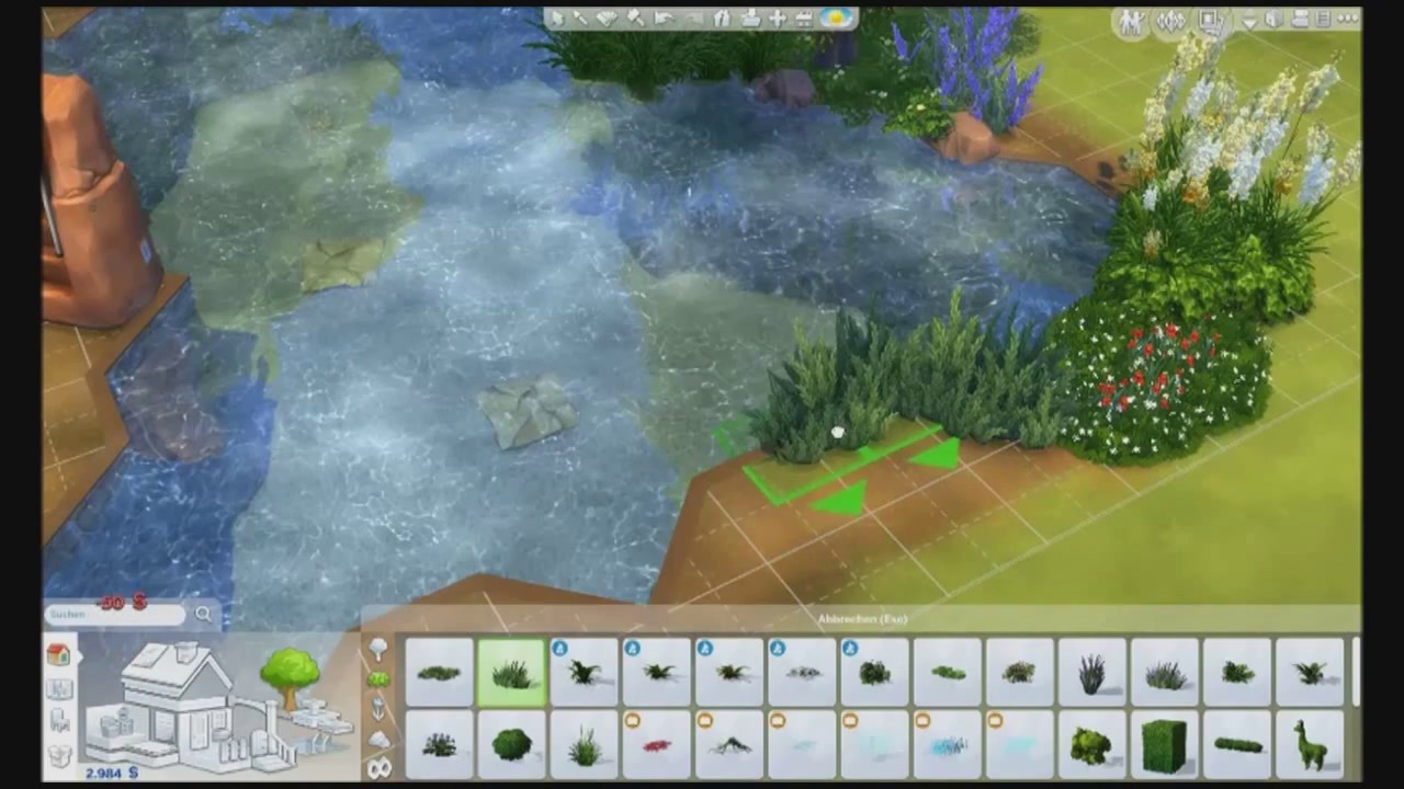 The Sims 4 - How to create Natural Ponds