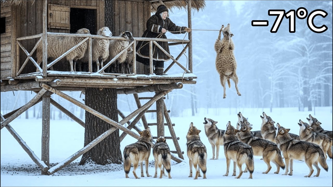 Life at –71°C A Widow’s Battle Against a Wolf Pack to Protect Snow Sheep in the Arctic Wilds