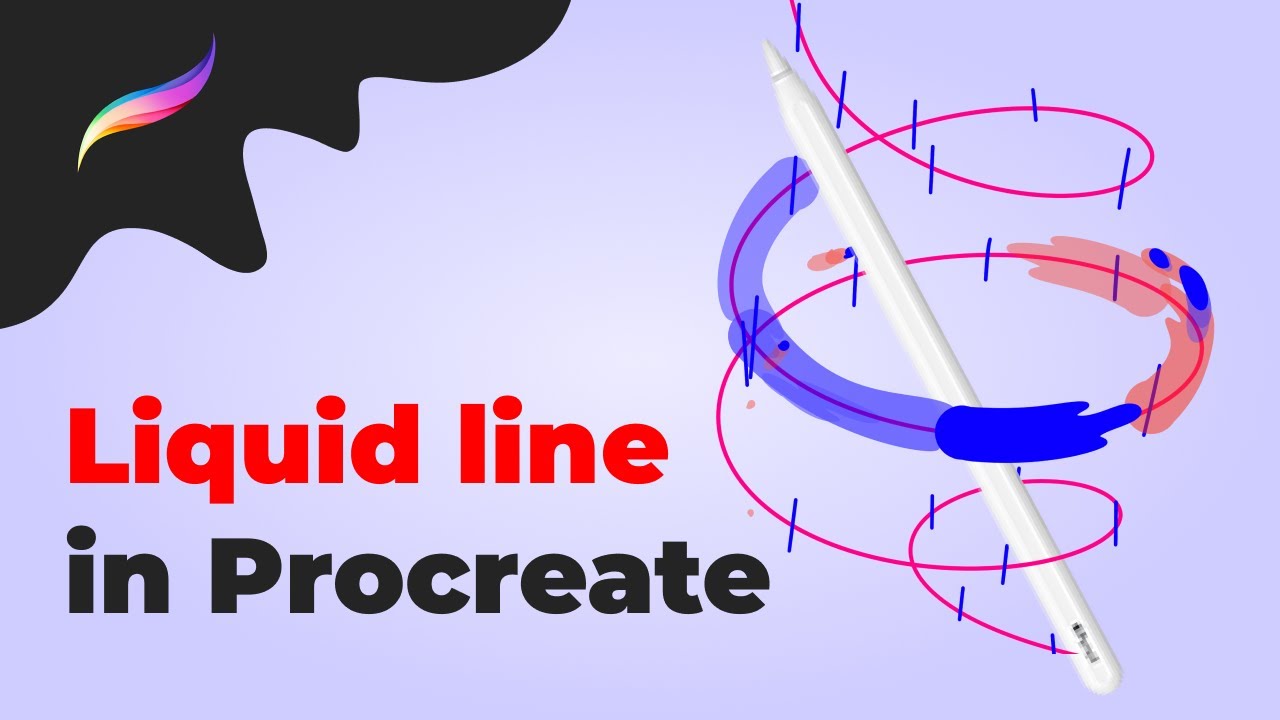 Let's animate a liquid line in 3 minutes [Procreate]
