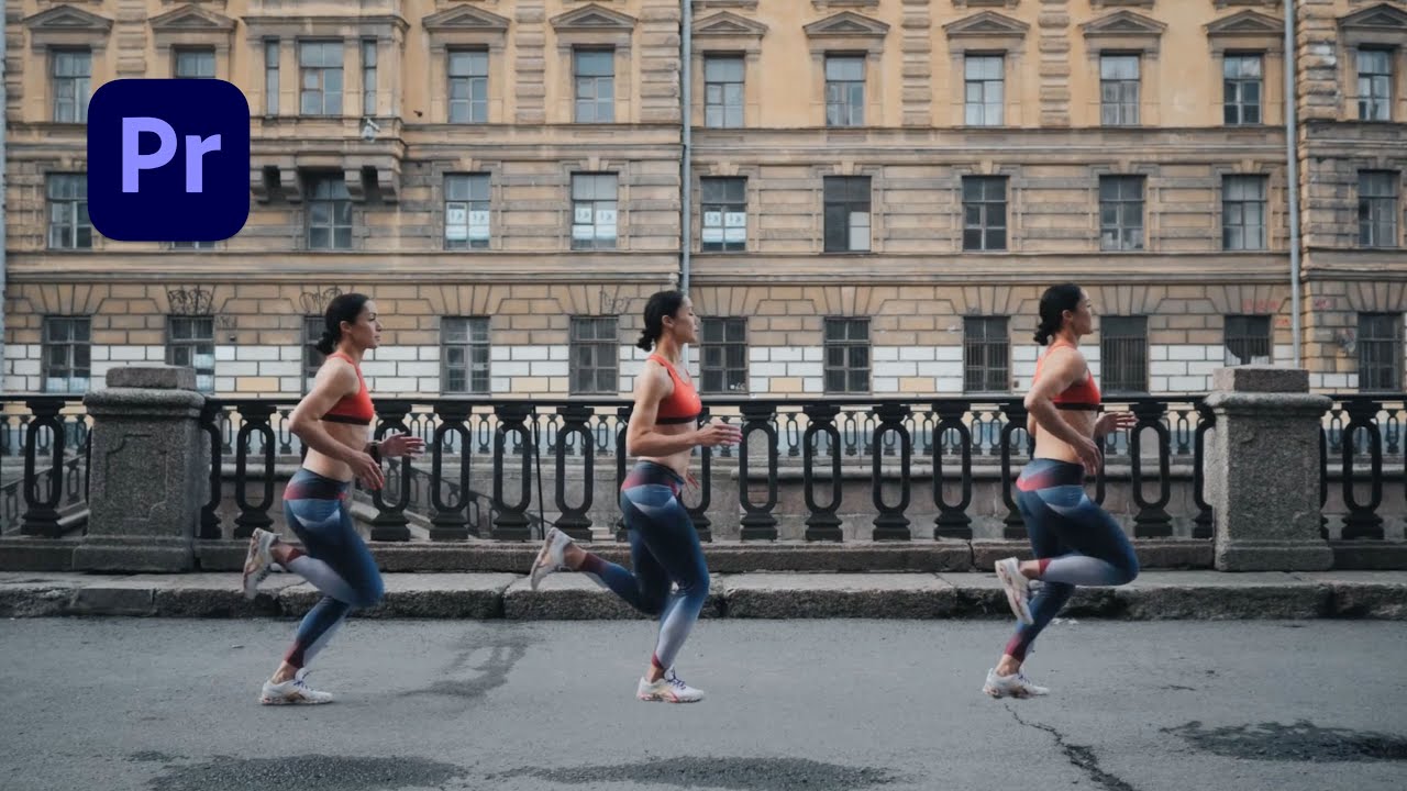 FREEZE FRAME Clone Trail Effect  -  Adobe Premiere Pro Tutorial