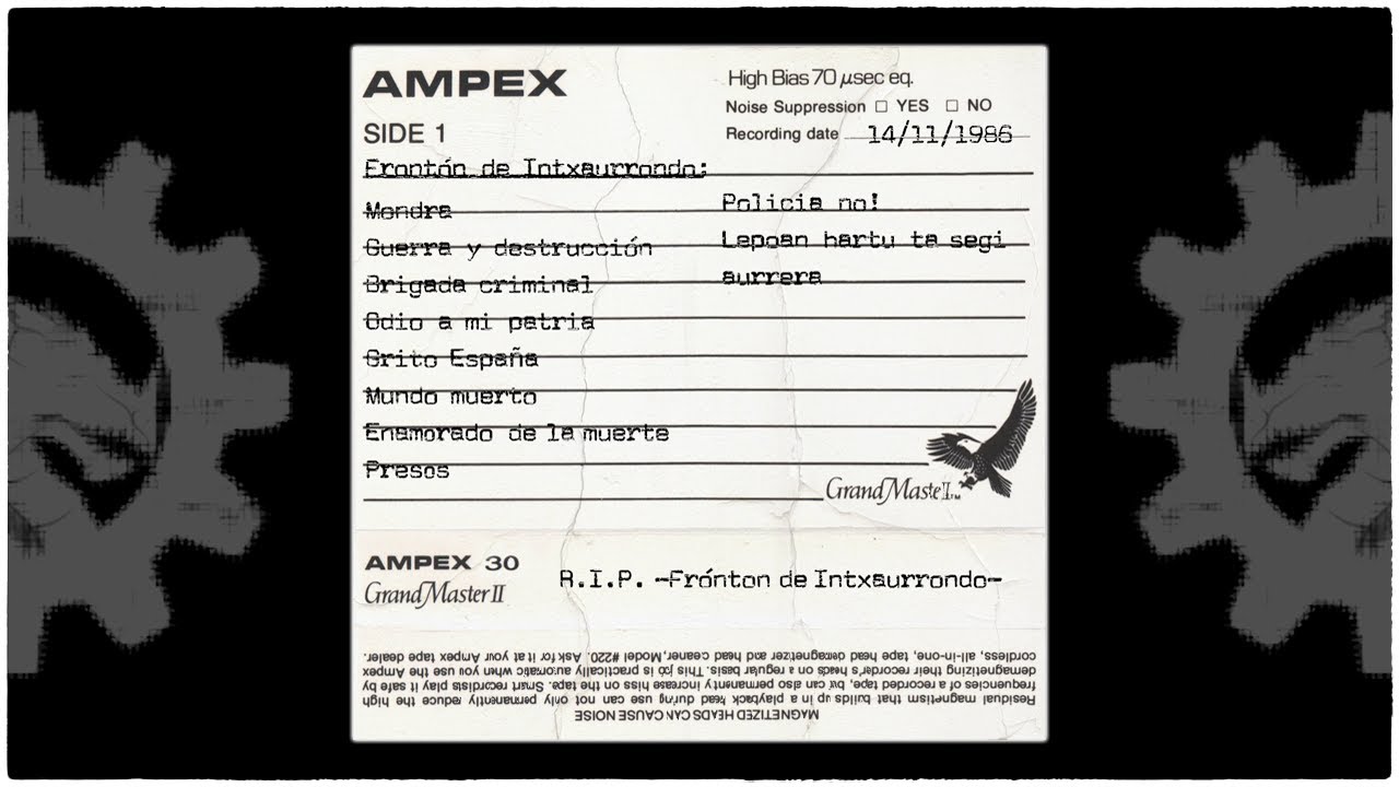 R.I.P. - Directo en Intxaurrondo (1986)