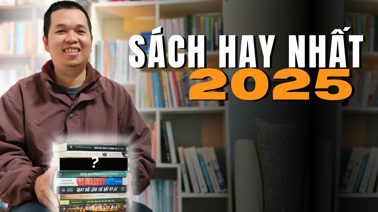 Mình đọc 54 cuốn sách trong 2025 để chọn được 11 cuốn sách này