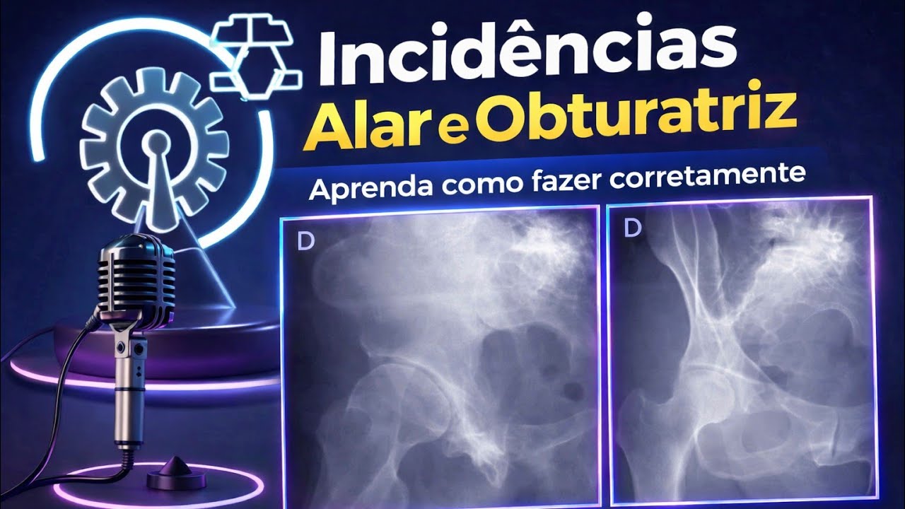INCIDÊNCIAS ALAR E OBTURATRIZ APRENDA A FAZER CORRETAMENTE 