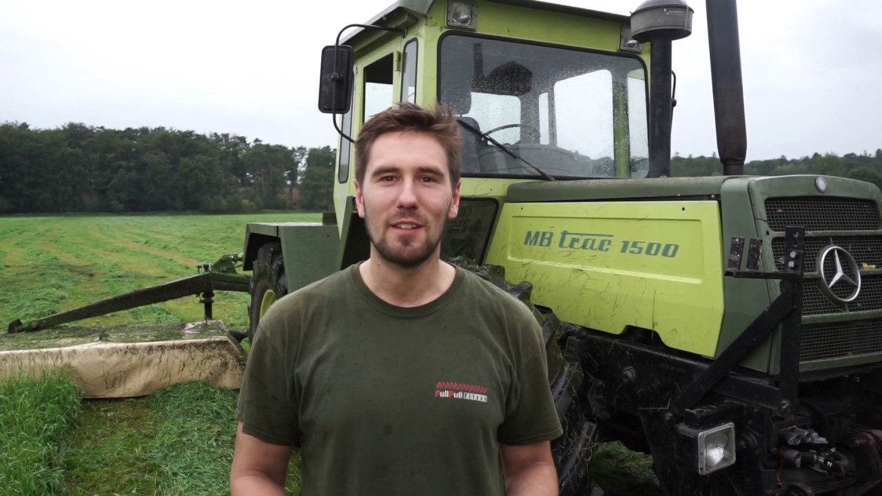 MB-Trac 1500 Power | Gras mähen beim 3. Schnitt | Krone Easy Cut 430