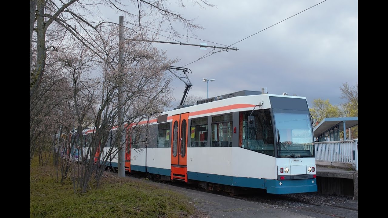 Bahn in Bielefeld - Kurze Mitfahrt in einem Bielefelder M8D