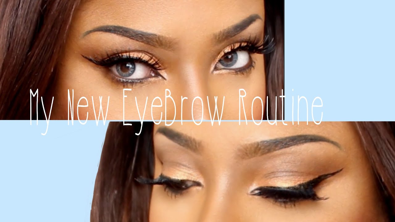 My New Eyebrow Routine Using Liquid Liner!