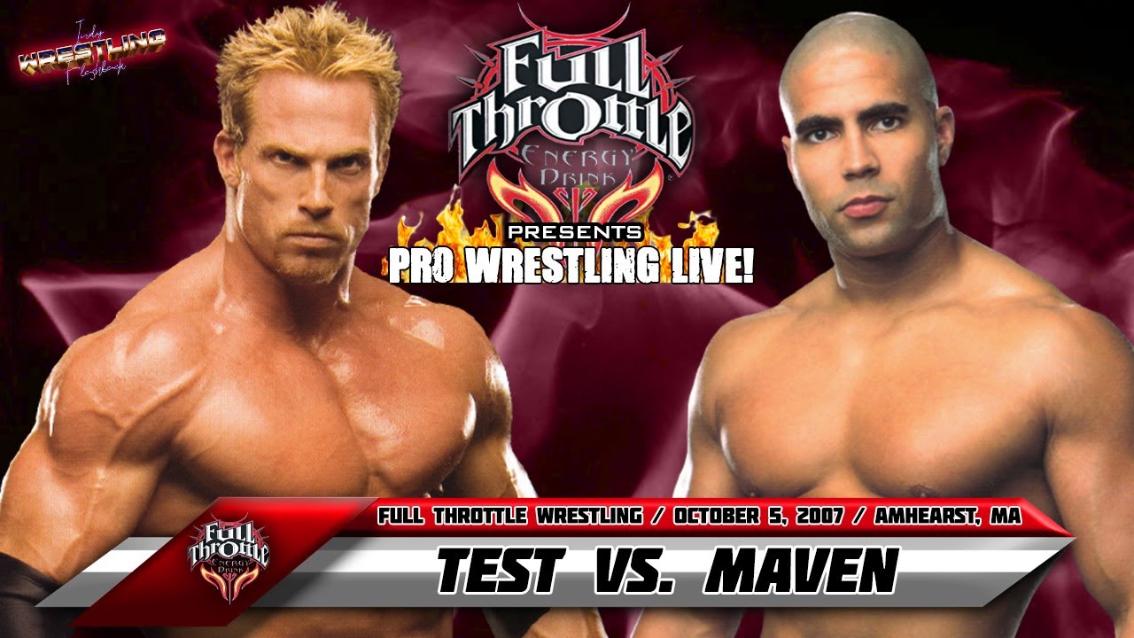 Test vs. Maven - Full Throttle presents Pro Wrestling Live! October 5, 2007 in Amherst, MA.