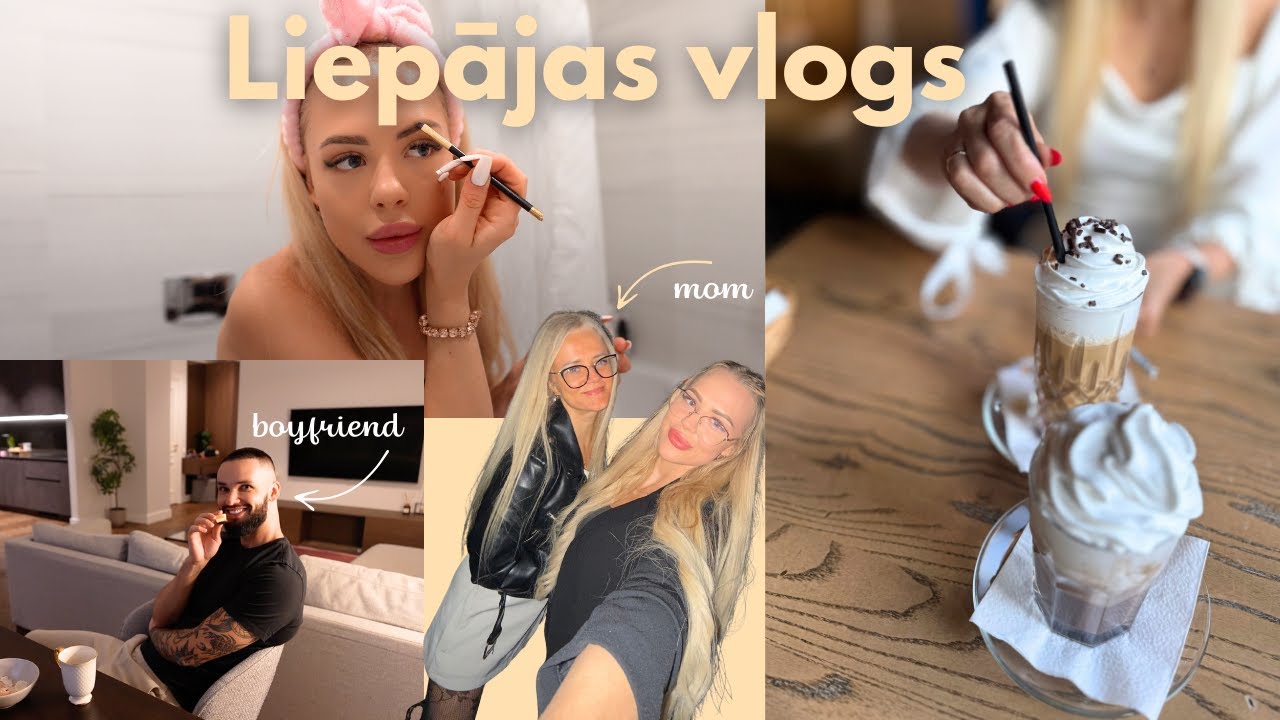 LIEPĀJAS VLOGS 🤍 Rīts, Shopping & Brauciens uz Liepāju