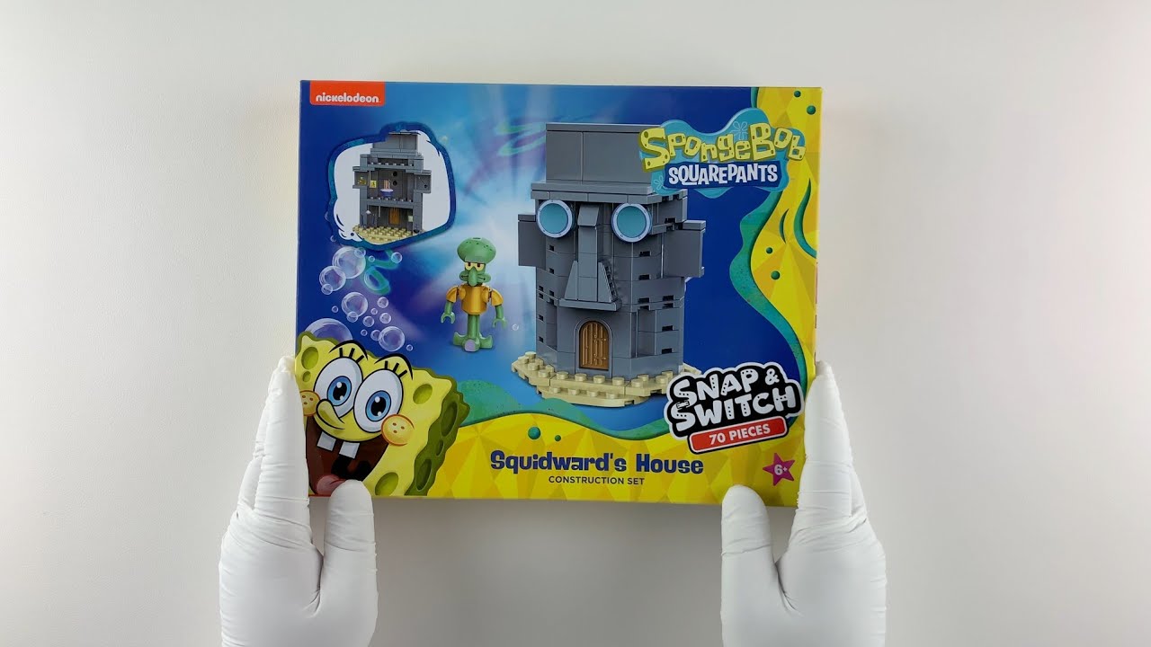 Spongebob Squarepants Squidward's House Unboxing 16
