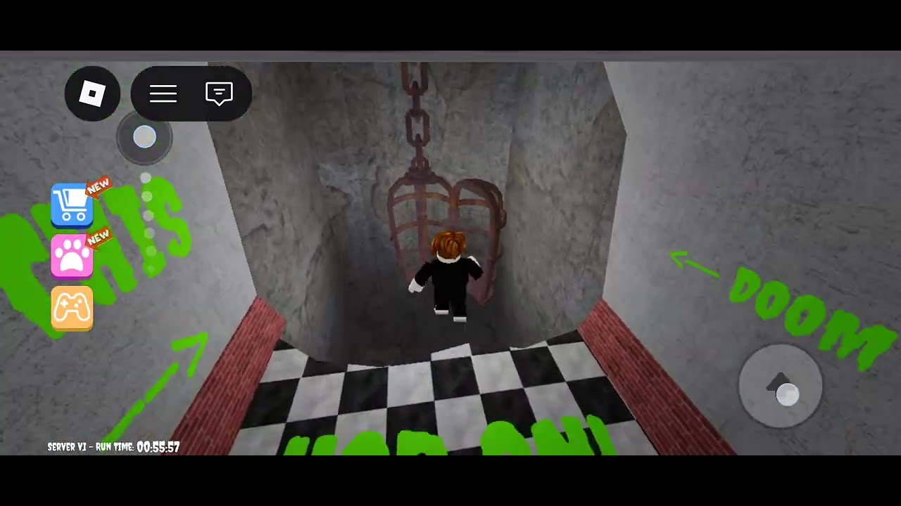 Playing papa pizza in roblox 😂