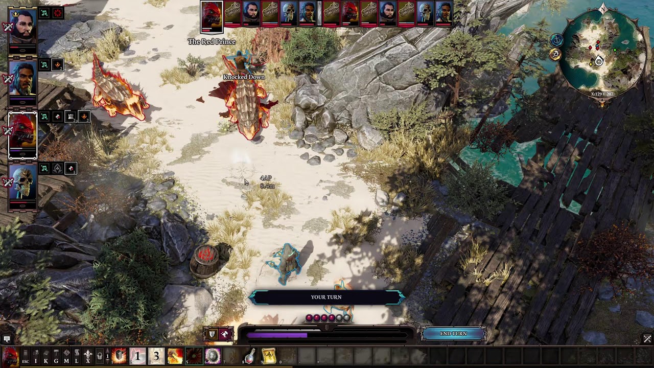 First time playingDos2 tactition blind
